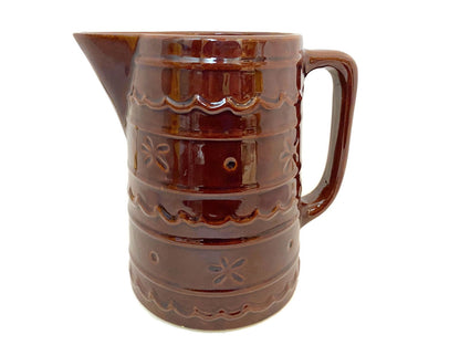 Midcentury Stoneware Pitcher in Original Box - Duckwells