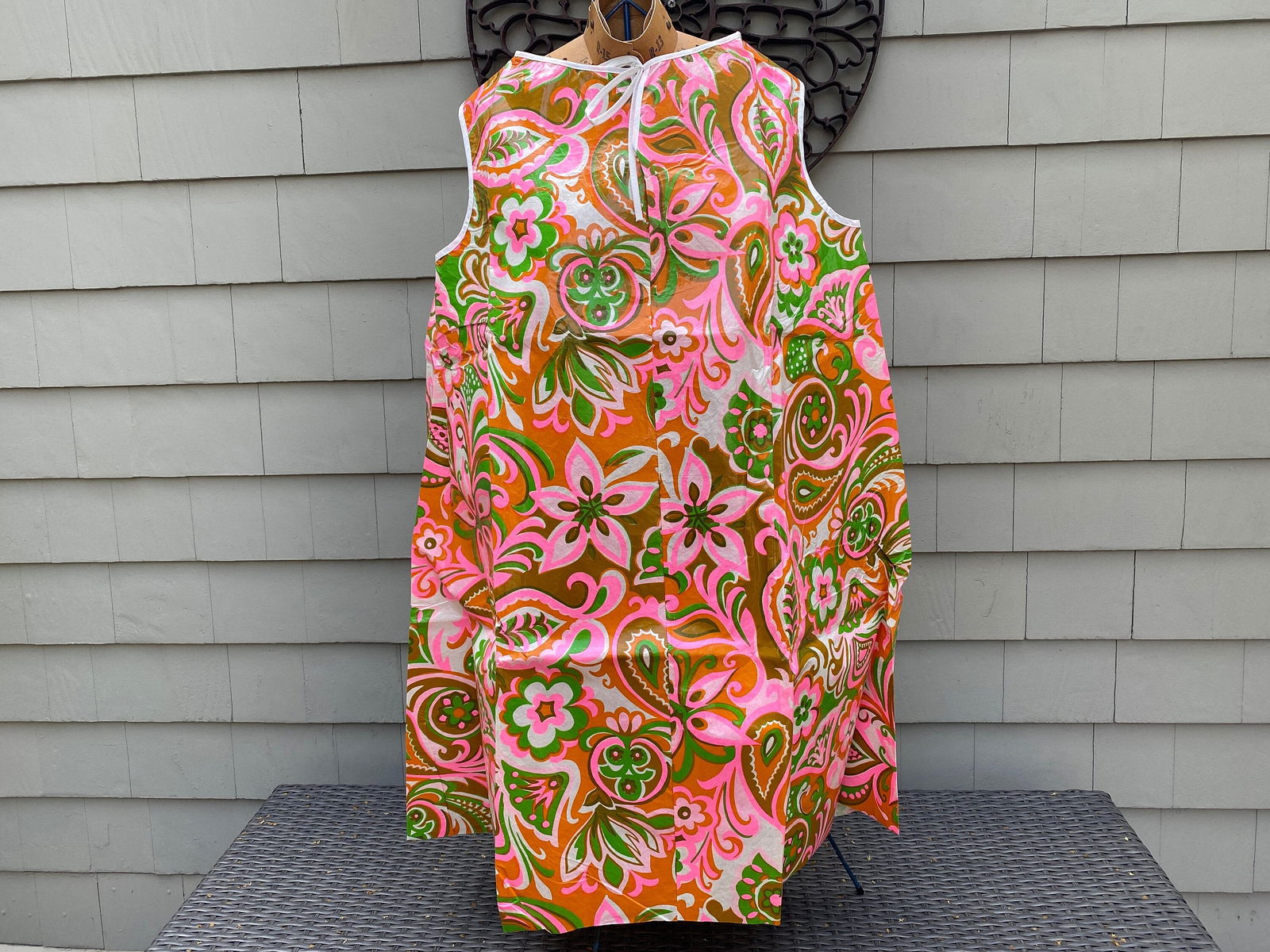 tent dress 1960s Rare 1960s Almost Paper Tent Dress by Flower Modes