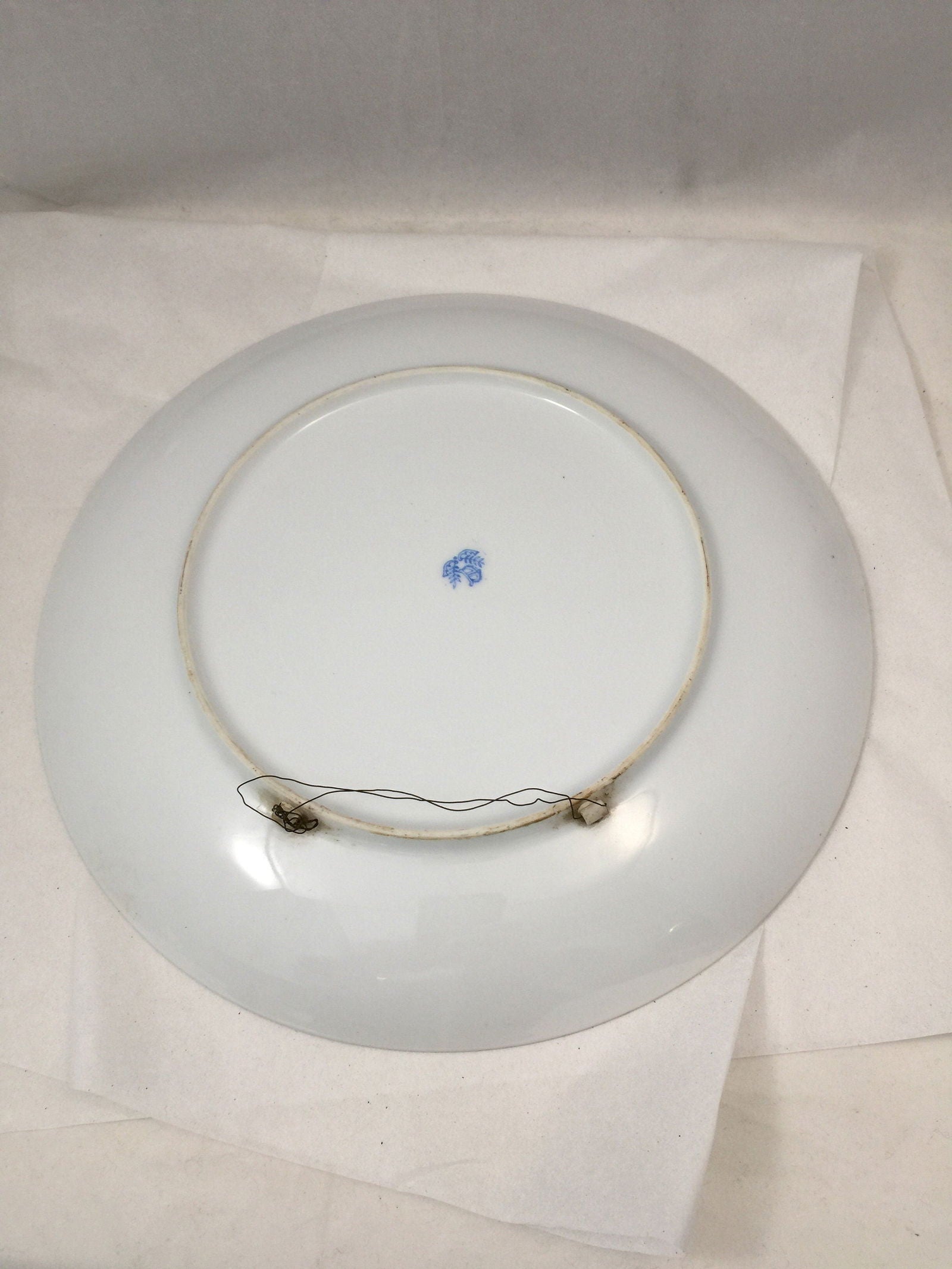 VIntage Floral Porcelain China Plate - Duckwells