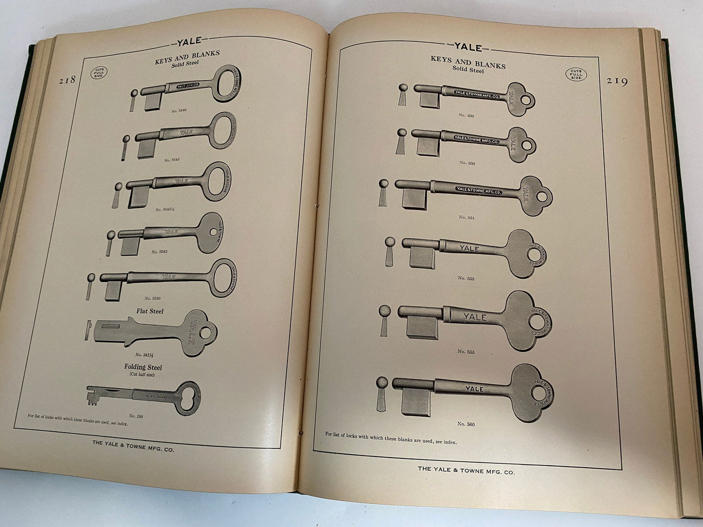 Vintage 1929 Yale Products Catalog - Duckwells