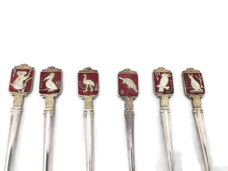 Vintage Aboriginal Series Spoons - Duckwells