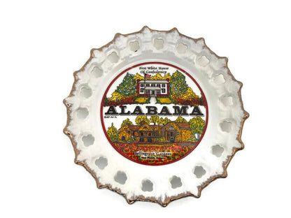 Vintage Alabama Souvenir Plate - Duckwells