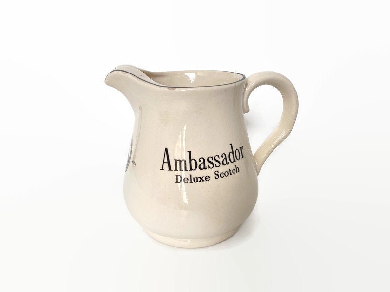 Vintage Ambassador Deluxe Scotch Whisky Pub Jug - Duckwells