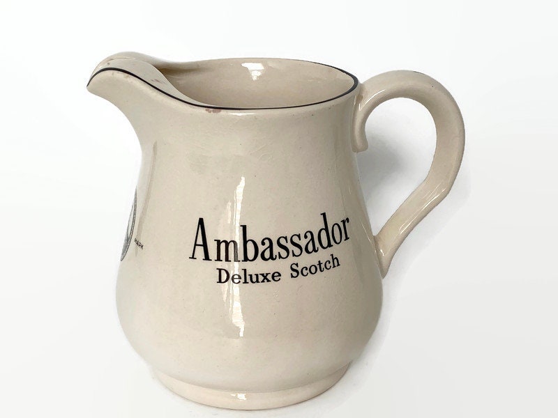 Vintage Ambassador Deluxe Scotch Whisky Pub Jug - Duckwells