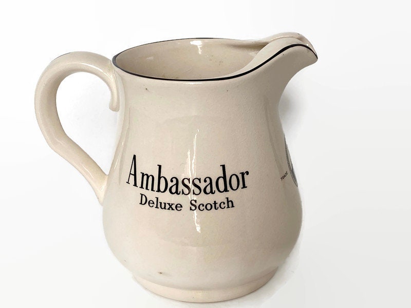 Vintage Ambassador Deluxe Scotch Whisky Pub Jug - Duckwells