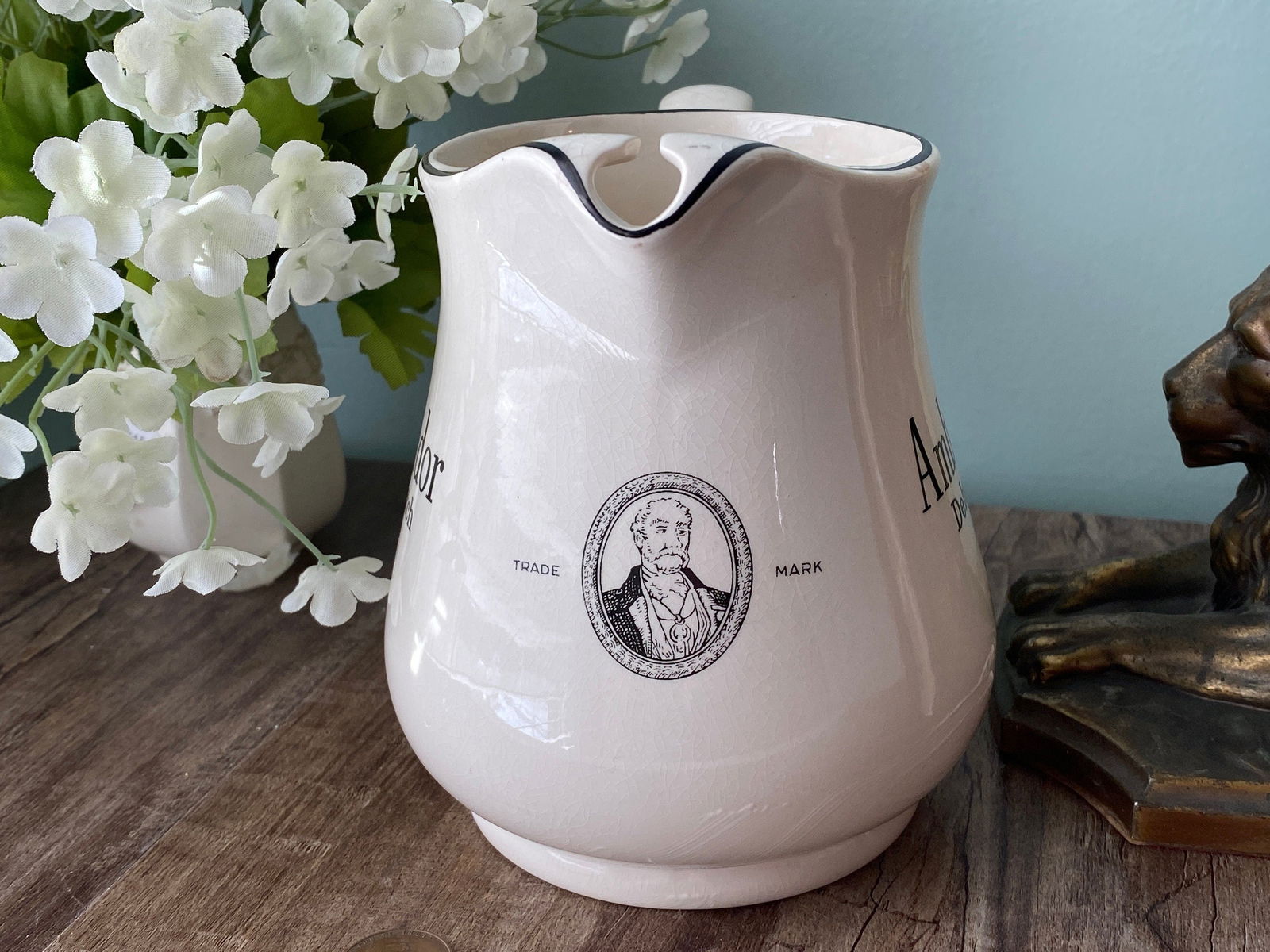 Vintage Ambassador Deluxe Scotch Whisky Pub Jug - Duckwells