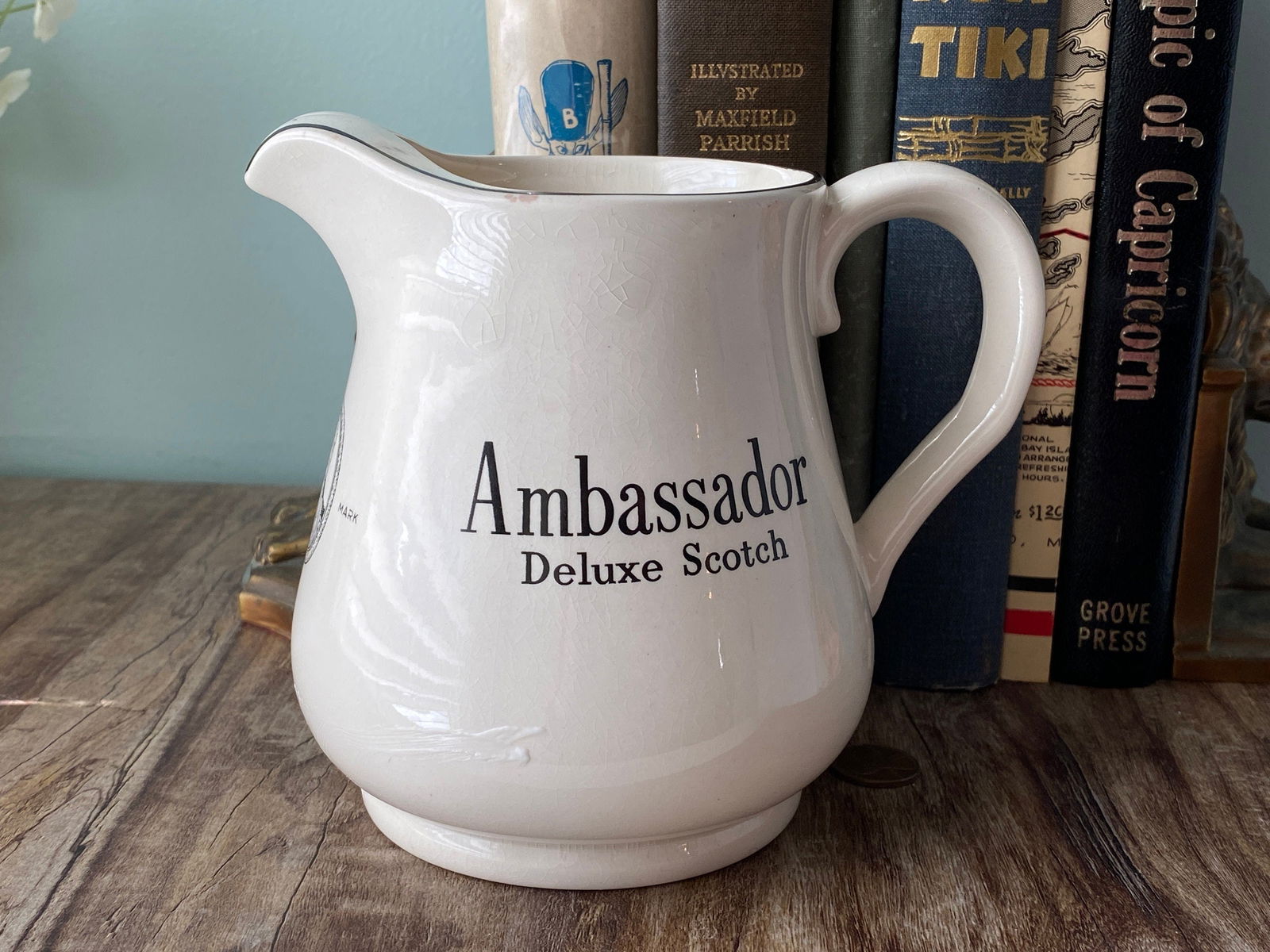 Vintage Ambassador Deluxe Scotch Whisky Pub Jug - Duckwells