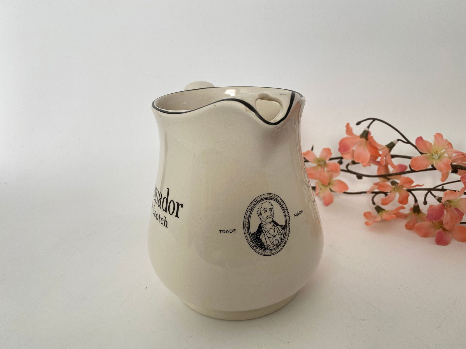 Vintage Ambassador Deluxe Scotch Whisky Pub Jug - Duckwells