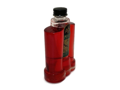 Vintage Art Deco Hair Oil Bottle - Duckwells