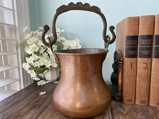 Vintage Artisan Copper Pot - Duckwells