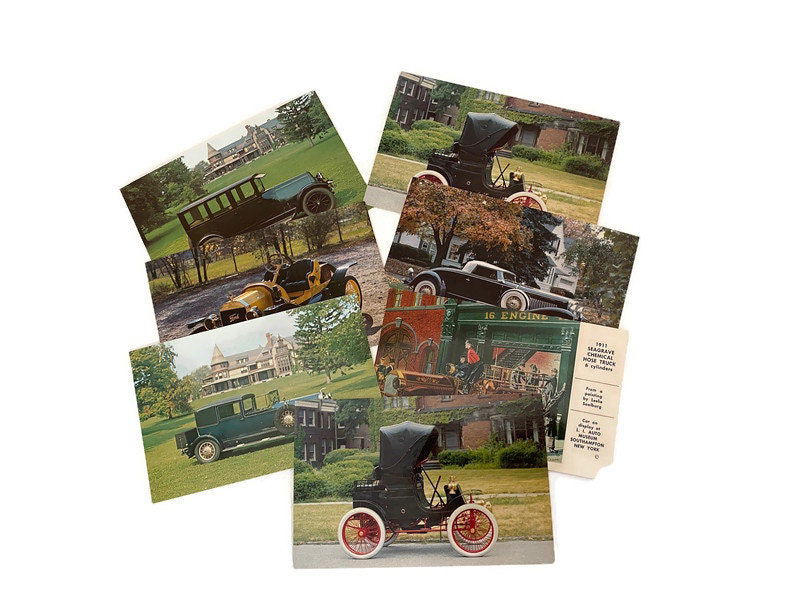 Vintage Automobile Postcards - Duckwells