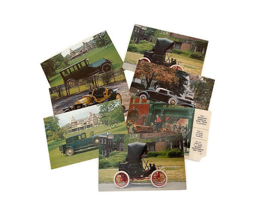 Vintage Automobile Postcards - Duckwells