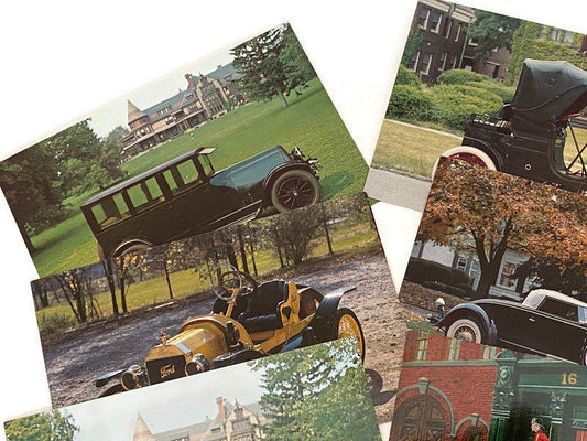 Vintage Automobile Postcards - Duckwells