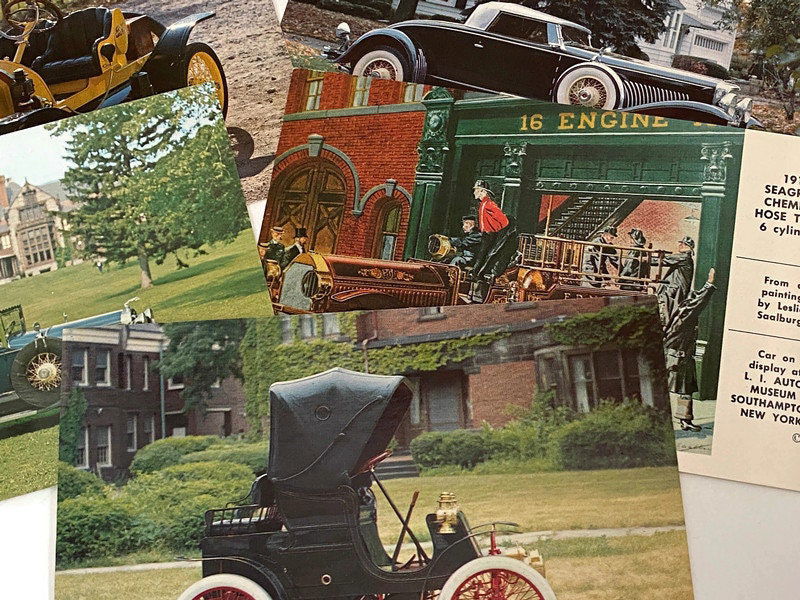 Vintage Automobile Postcards - Duckwells