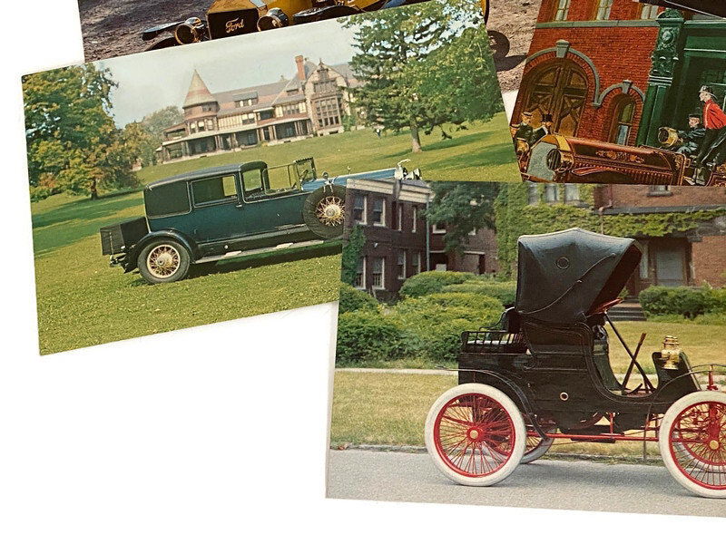 Vintage Automobile Postcards - Duckwells