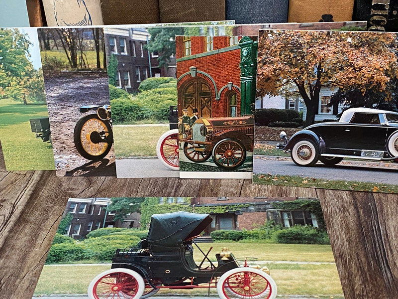 Vintage Automobile Postcards - Duckwells