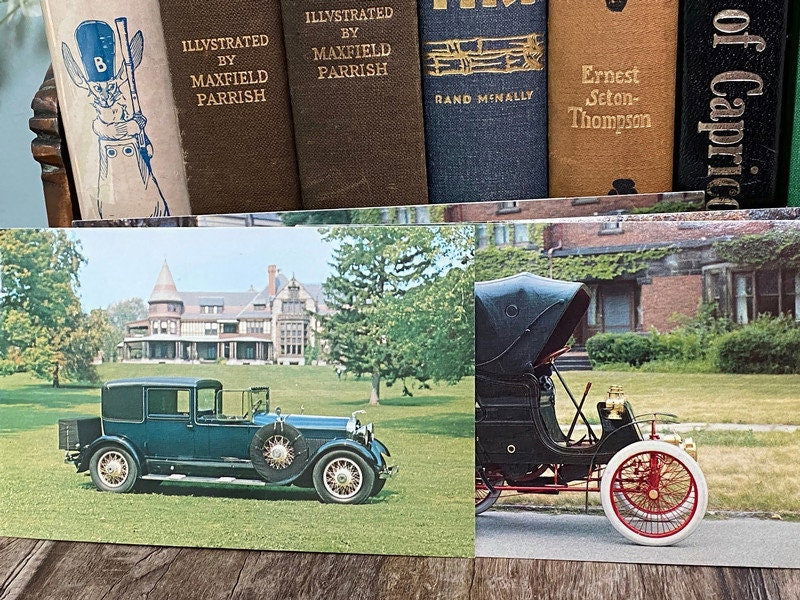 Vintage Automobile Postcards - Duckwells