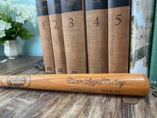 Vintage Baseball Souvenir Miniature Louisville Bat at Duckwells