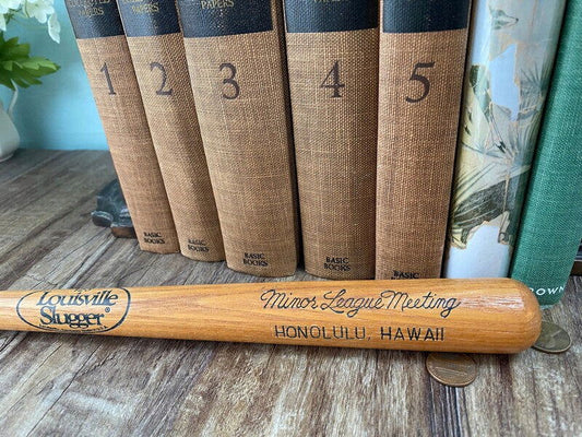 Vintage Baseball Souvenir Miniature Louisville Bat at Duckwells
