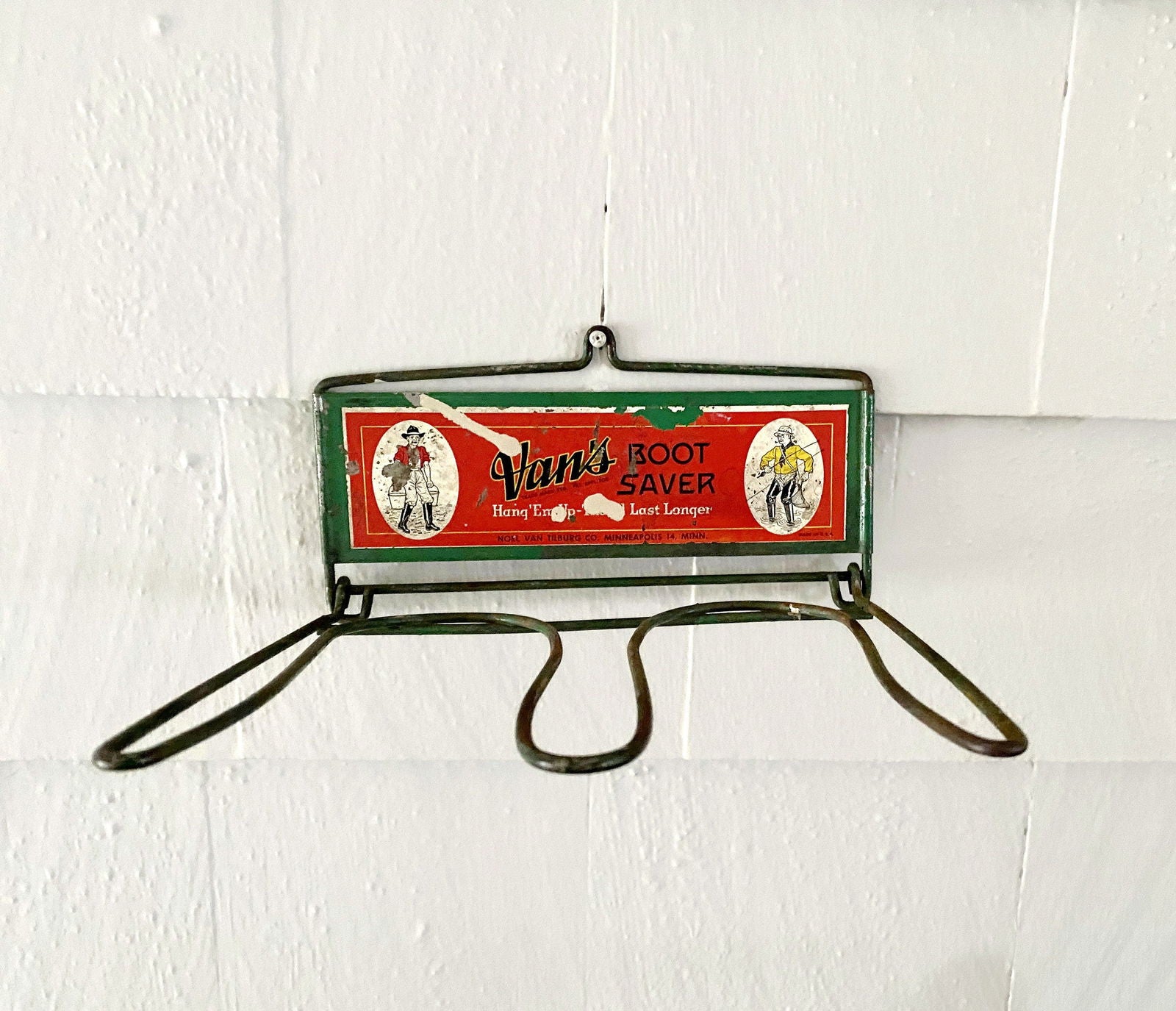 Vintage Boot Saver Wall Hanging - Duckwells