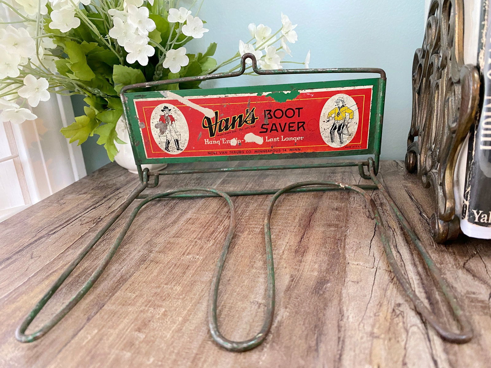 Vintage Boot Saver Wall Hanging - Duckwells