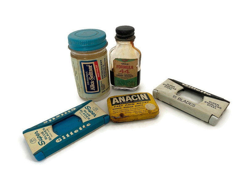 Vintage Bottles and Tins - Duckwells