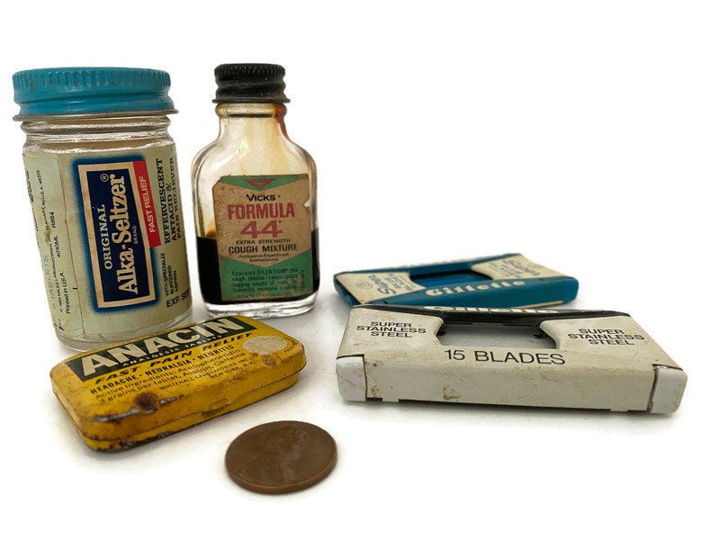 Vintage Bottles and Tins - Duckwells