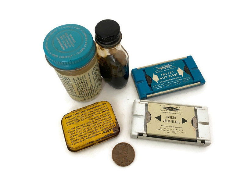 Vintage Bottles and Tins - Duckwells