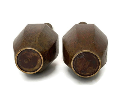 Vintage Bronze Modern Vases - Duckwells