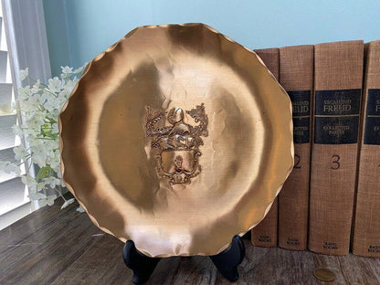 Vintage Bronze Plate - Duckwells