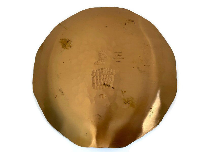 Vintage Bronze Plate - Duckwells