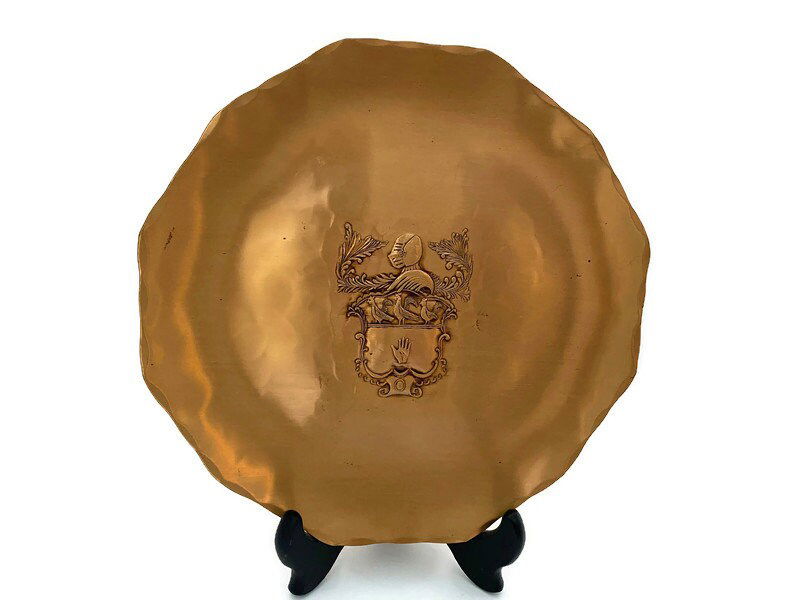 Vintage Bronze Plate - Duckwells