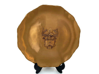 Vintage Bronze Plate - Duckwells