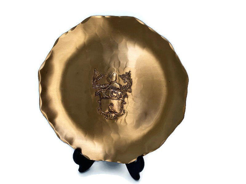 Vintage Bronze Plate - Duckwells