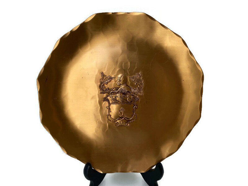 Vintage Bronze Plate - Duckwells