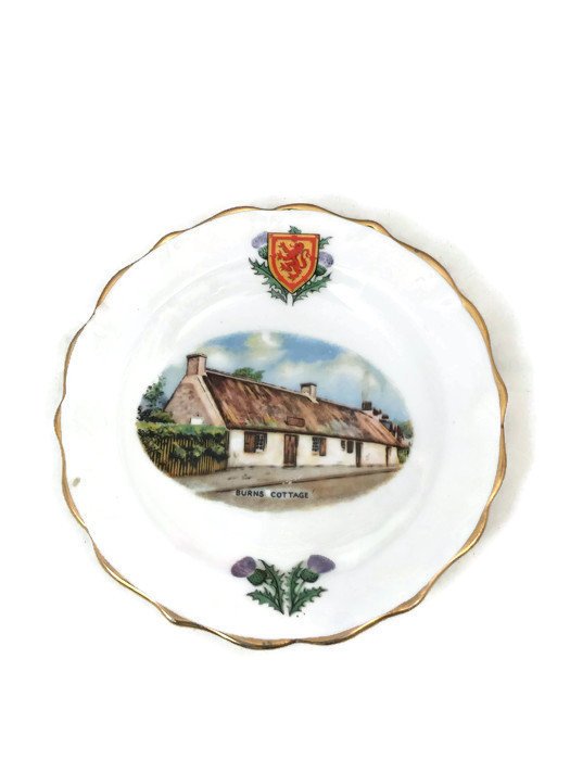 Vintage Burns Cottage Dish - Duckwells