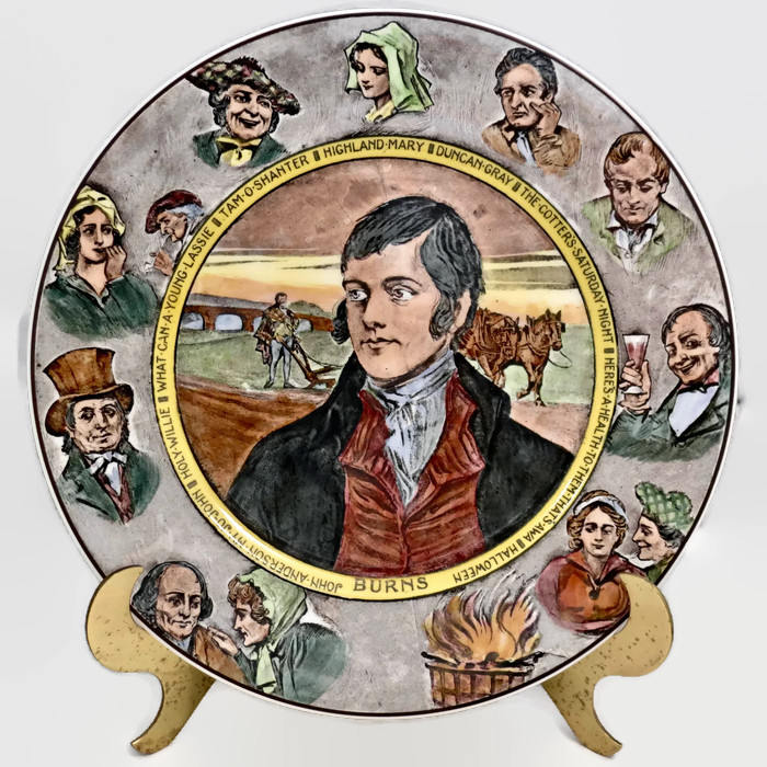 Vintage Burns Royal Doulton Plate - Duckwells