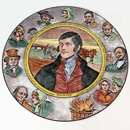 Vintage Burns Royal Doulton Plate - Duckwells