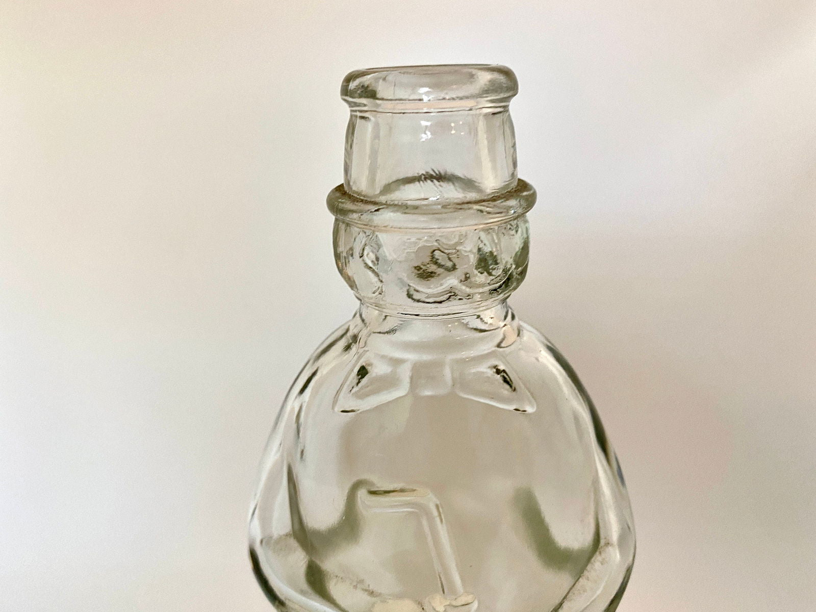 Vintage Carrie Nation Vinegar Bottle by Owens Glass - Duckwells