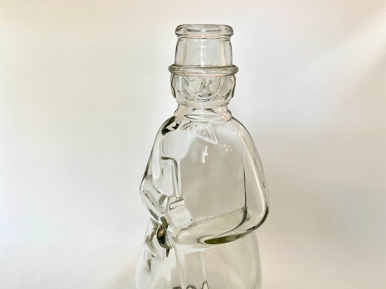 Vintage Carrie Nation Vinegar Bottle by Owens Glass - Duckwells