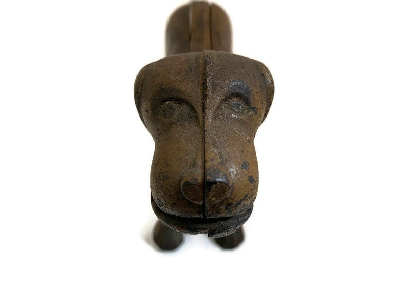 Vintage Cast Iron Dog Nutcracker - Duckwells