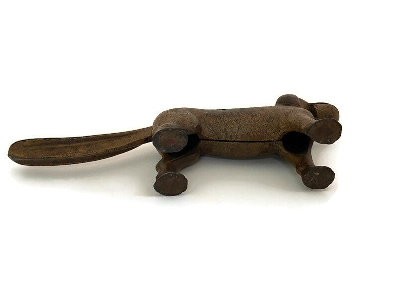 Vintage Cast Iron Dog Nutcracker - Duckwells
