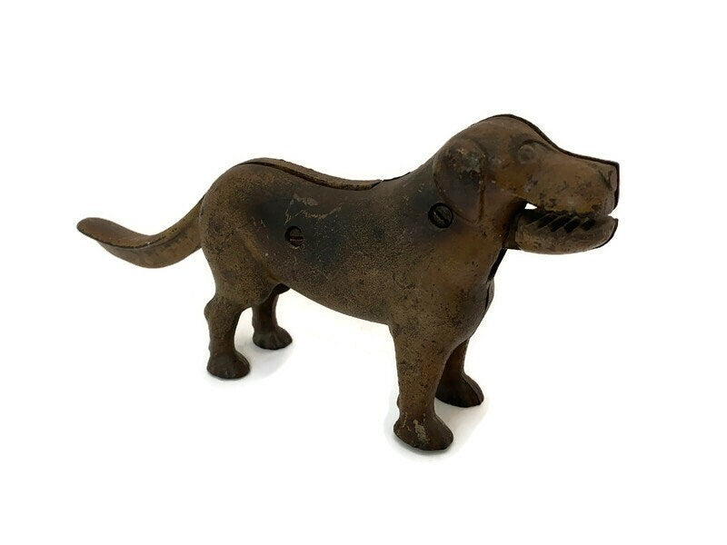 Vintage Cast Iron Dog Nutcracker - Duckwells