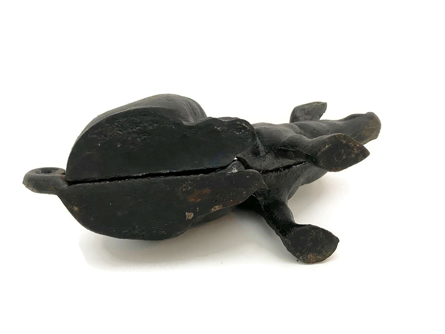 Vintage Cast Iron Pig Bank Heavy Doorstop or Animal Figurine - Duckwells