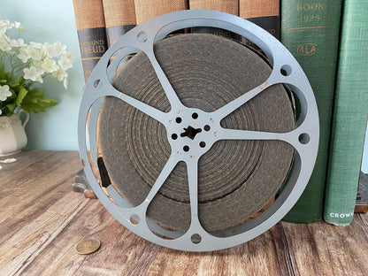 Vintage Castle Films Movie Reel and Agfa Can - Duckwells