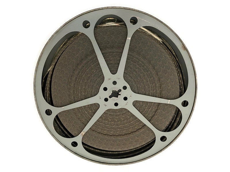 Vintage Castle Films Movie Reel and Agfa Can - Duckwells
