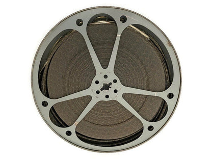 Vintage Castle Films Movie Reel and Agfa Can - Duckwells