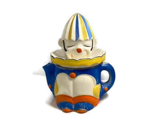 Vintage Ceramic Circus Clown Reamer Juicer at Duckwells