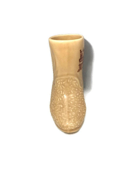 Vintage Ceramic Cowboy Boot Figurine - Duckwells