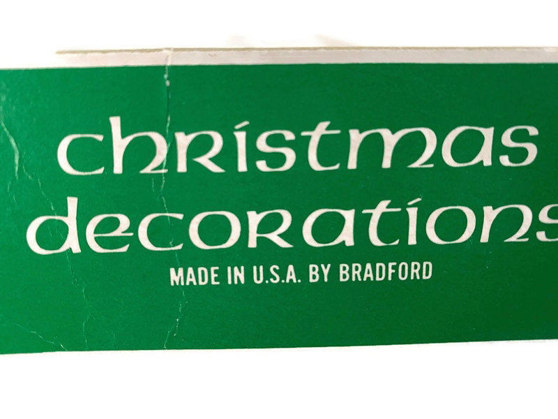 Vintage Christmas Bell Bradford Ornaments - Duckwells